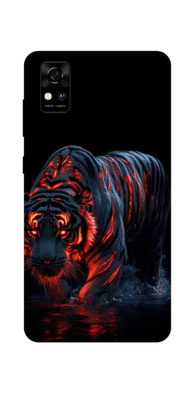 Чохол на ZTE Blade A31 fire tiger фото 1 з 1