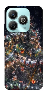 Чохол на ZTE Blade A75 4G Новорічний v28 фото 1 з 1