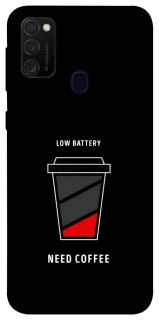 Чехол на Samsung Galaxy M21 Low battery фото 1 из 1
