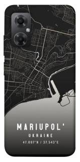 Чехол на Xiaomi Redmi Note 11R Mariupol map фото 1 из 1