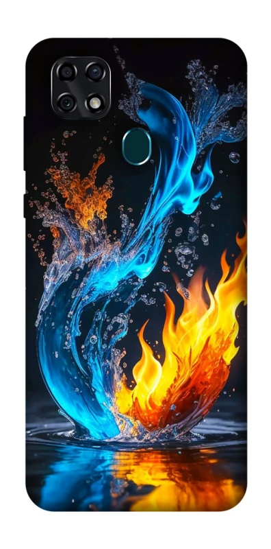 Чохол на ZTE Blade 20 Smart Water And Fire фото 1 з 1