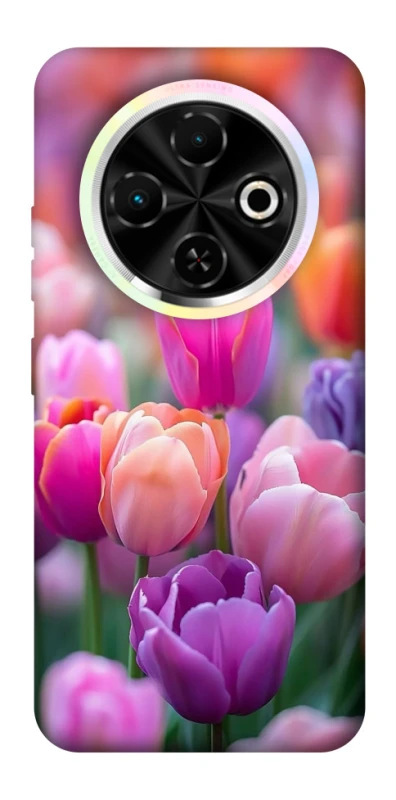 Чохол на TECNO Spark 30C Тюльпанове поле фото 1 з 1