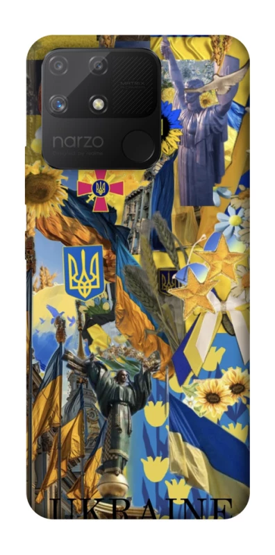 Чехол на Realme Narzo 50A Ukraine style ver.8 фото 1 из 1