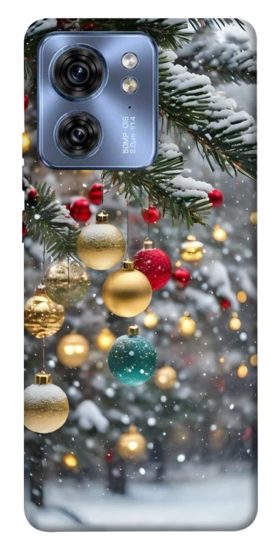 Чохол на Motorola Edge 40 Новорічний v48 фото 1 з 1