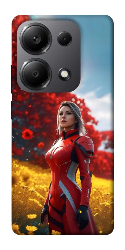 Чохол на Xiaomi Redmi Note 13 Pro 4G Cyber space girl ver.5 фото 1 з 1