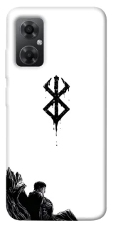 Чохол на Xiaomi Redmi Note 11R berserk white фото 1 з 1