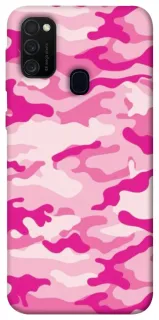Чехол на Samsung Galaxy M30s / M21 camouflage pink фото 1 из 1