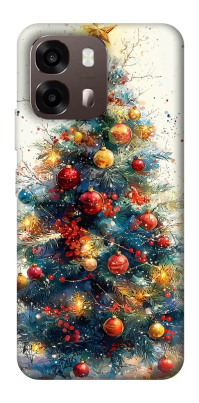 Чехол на Oppo A6 Новогодний v36 фото 1 из 2