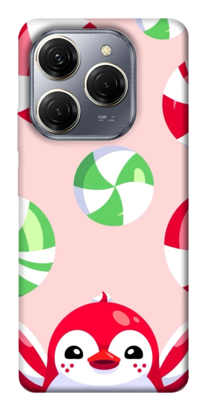 Чехол на TECNO Spark 20 Pro Adopt Me Peppermint Penguin фото 1 из 1