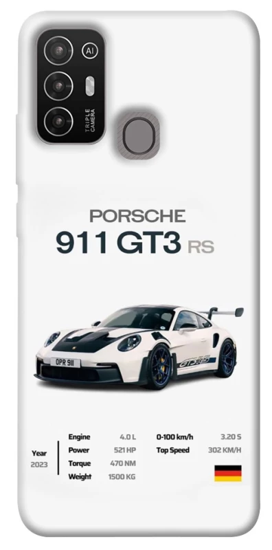 Чехол на ZTE Blade A52 Porsche 911 GT3 фото 1 из 1