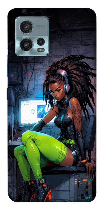 Чохол на Motorola Moto G72 Cyber girl фото 1 з 1