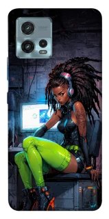 Чохол на Motorola Moto G72 Cyber girl фото 1 з 1