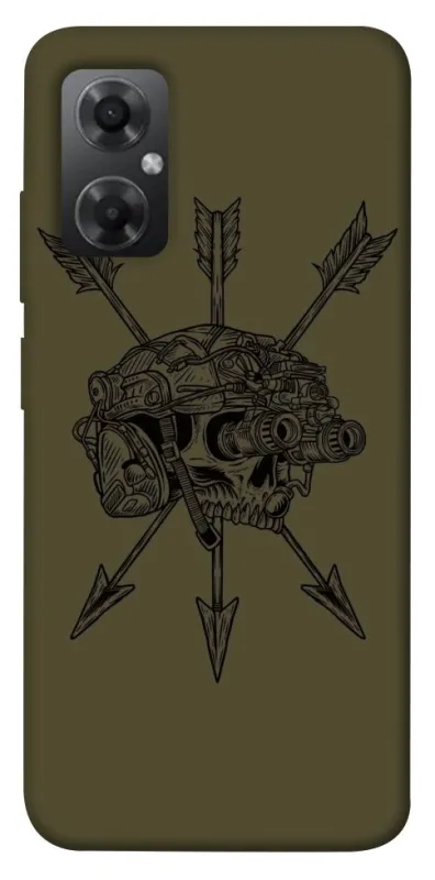 Чохол на Xiaomi Redmi Note 11R Mil skull фото 1 з 1