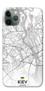 Чехол на Apple iPhone 11 Pro (5.8") Kiev white map фото 1 из 1