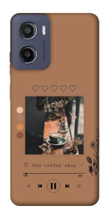 Чохол на Motorola Moto E15 Coffee player фото 1 з 1