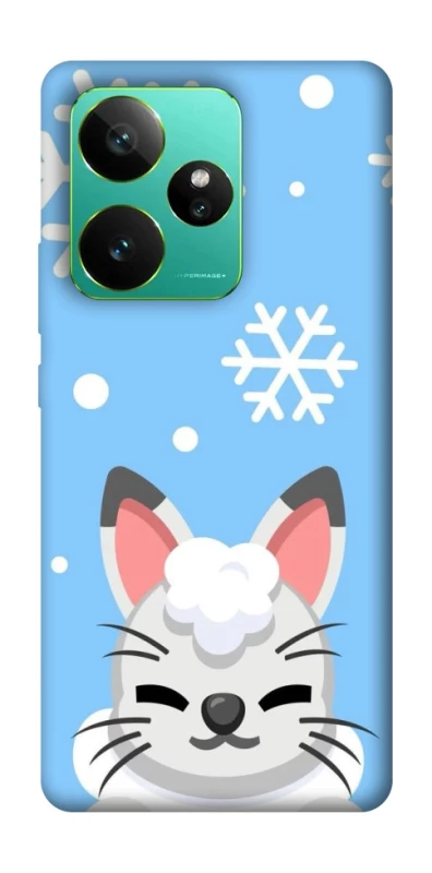 Чехол на Realme GT 7 Adopt Me Snow Kitty Smile фото 1 из 1
