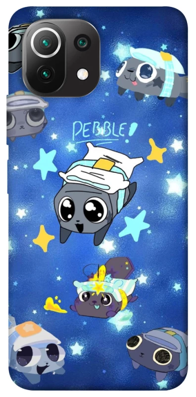 Чохол на Xiaomi Mi 11 Lite Pebble kitten stars фото 1 з 1