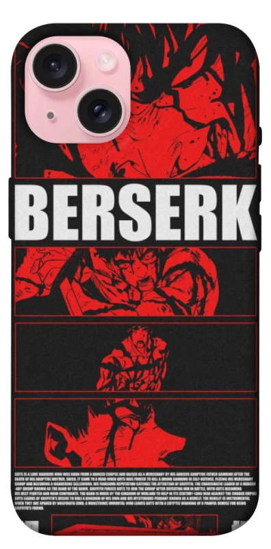 Чохол на Apple iPhone 15 (6.1") Berserk poster фото 1 з 1