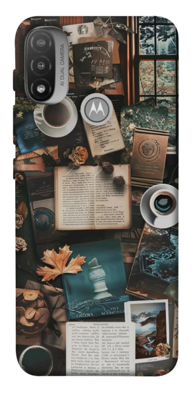 Чохол на Motorola Moto E20 Autumn collage фото 1 з 1