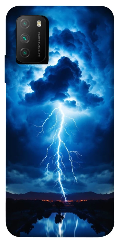 Чехол на Xiaomi Poco M3 Молния фото 1 из 1