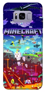 Чехол на Samsung G955 Galaxy S8 Plus Minecraft world фото 1 из 1