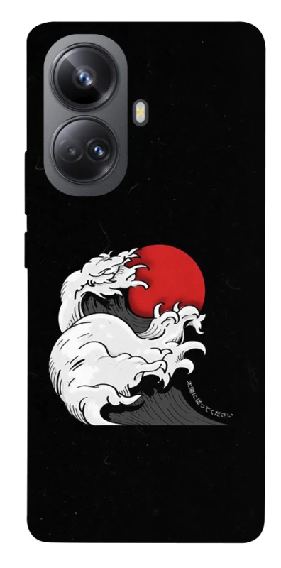 Чехол на Realme 10 Pro+ Волны Японии v2 фото 1 из 1