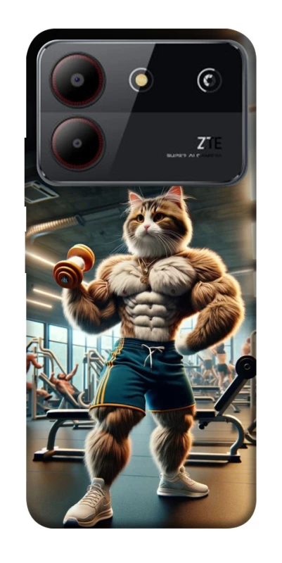 Чохол на ZTE Blade A54 4G Кіт качок фото 1 з 1