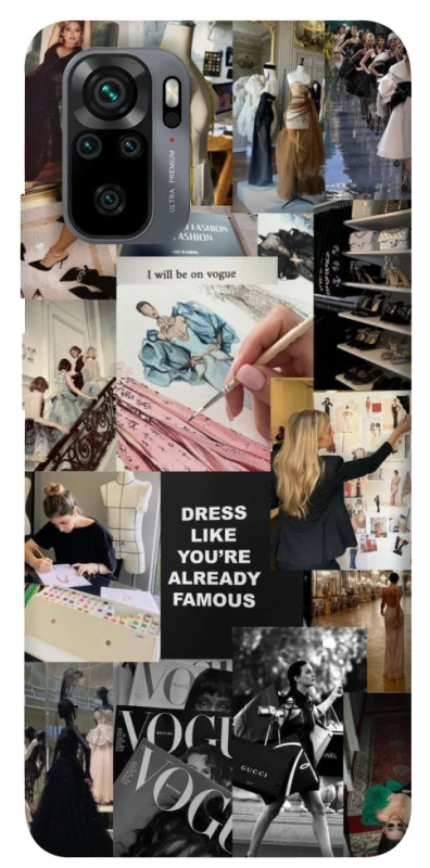 Чехол на Xiaomi Redmi Note 10 / Note 10s Fashion collage ver.11 фото 1 из 1