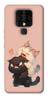 Чехол на TECNO Camon 16 SE Сat and cat фото 1 Чехол на TECNO Camon 16 SE Сat and cat фото 1 из 1