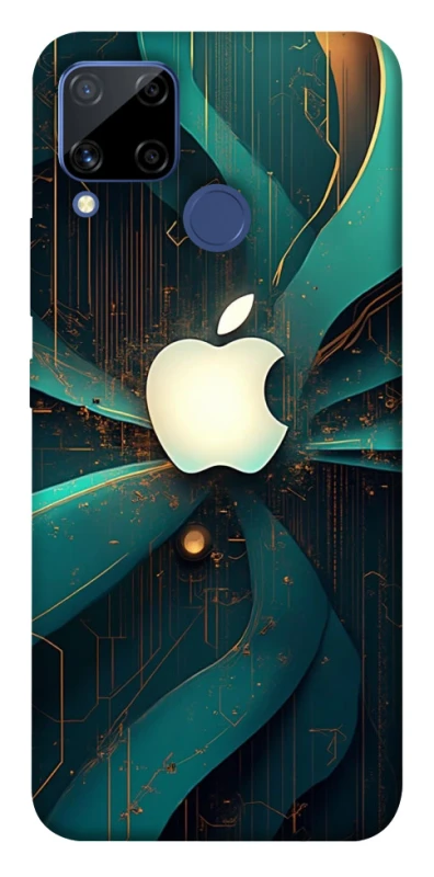 Чохол на Realme C15 Apple logo ver.4 фото 1 з 1
