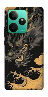 Чохол на Realme GT 7 gold dragon фото 1 з 1