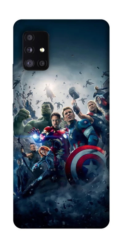 Чехол на Samsung Galaxy A51 5G Marvel heroes фото 1 из 1