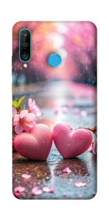 Чохол на Huawei P30 lite Pink heart фото 1 з 1