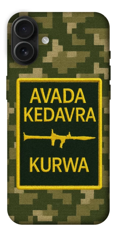 Чехол на Apple iPhone 16 Plus Avada Kedavra фото 1 из 1