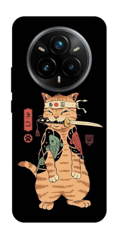 Чохол на Realme 14 Pro Кіт-самурай фото 1 з 1