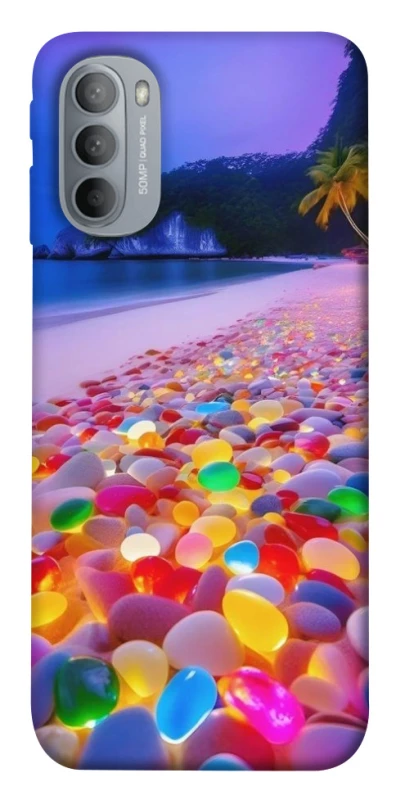 Чохол на Motorola Moto G31 Каміння світиться на березі фото 1 з 1