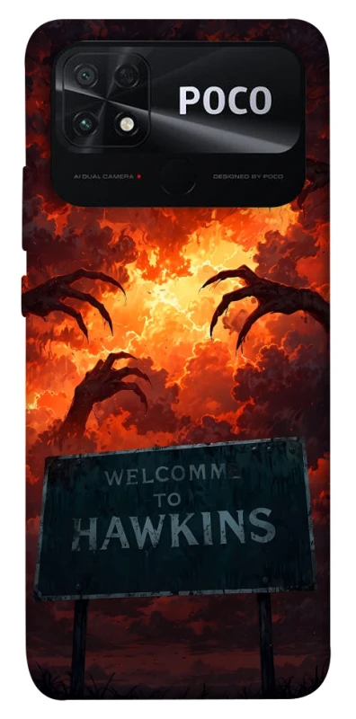 Чехол на Xiaomi Poco C40 Stranger Things ver.13 фото 1 из 1