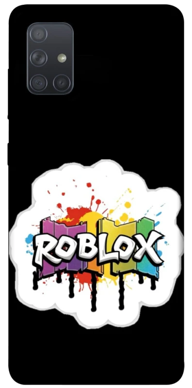 Чехол на Samsung Galaxy A71 Roblox logo ver.2 фото 1 из 1