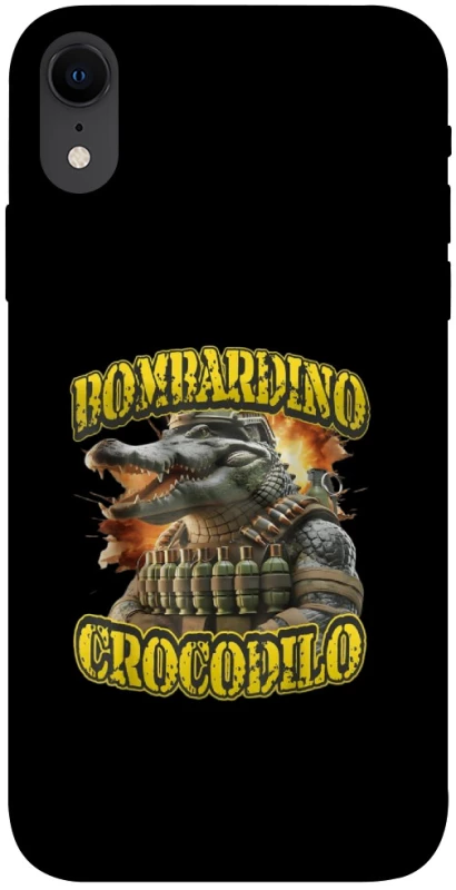 Чохол на Apple iPhone XR (6.1") Bombardino Crocodilo фото 1 з 1