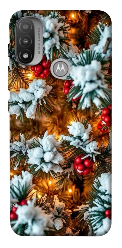 Чохол на Motorola Moto E20 Новорічний v22 фото 1 з 1