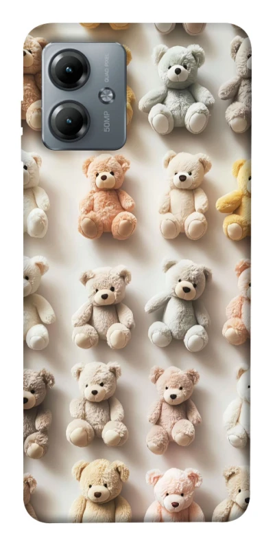 Чохол на Motorola Moto G14 Teddy Bears фото 1 з 1