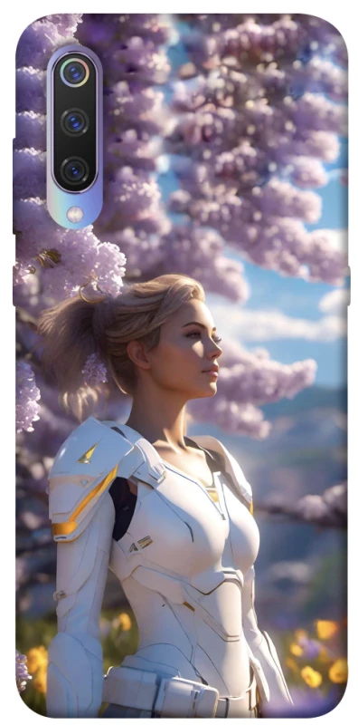 Чохол на Xiaomi Mi 9 Cyber space girl ver.1 фото 1 з 1