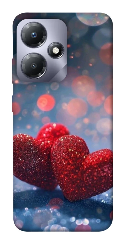 Чохол на Infinix Hot 30 Play Red hearts фото 1 з 1