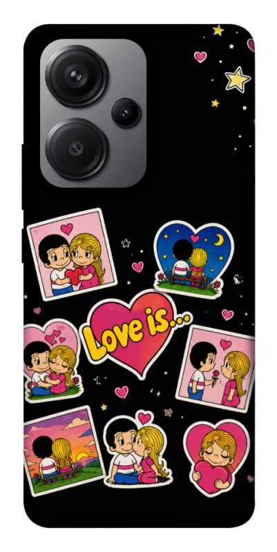 Чехол на Xiaomi Redmi Note 13 Pro+ Love is фото 1 из 1