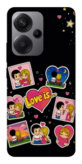 Чехол на Xiaomi Redmi Note 13 Pro+ Love is фото 1 из 1