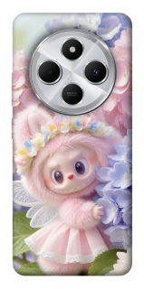 Чехол на Xiaomi Redmi 14C / Poco C75 Labubu & Flowers ver.1 фото 1 из 1