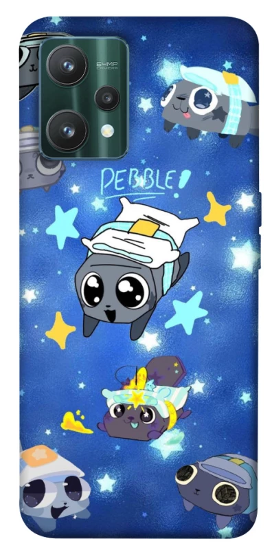 Чехол на Realme 9 Pro Pebble kitten stars фото 1 из 1