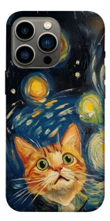 Чехол на Apple iPhone 13 Pro (6.1") paint cat фото 1 из 1