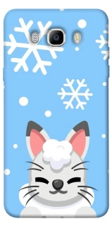 Чохол на Samsung J510F Galaxy J5 (2016) Adopt Me Snow Kitty Smile фото 1 з 1