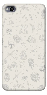 Чехол на Xiaomi Redmi 4a Star Wars background ver.1 фото 1 из 1